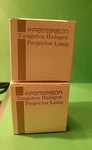 Patterson Tungsten Halogen Projector Lamp 640-3015P 250W/120V/J958 Etj Nib. Fixed Price $25.00.
