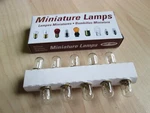 (10) 7,500HR Cec Town Light Bulbs BA9S Bayonet 12V 2W Incandescent #E46G. Fixed Price $13.95.