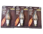Feit Electric Vintage Style Dimmable Bulbs 210 Lumens Lot Of 3. Fixed Price $18.80.