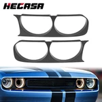 Hecasa Headlight Bezel Trim Cover Left+right Side For Dodge Challenger 2008-2014. Fixed Price $20.10.