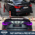 Led Tail For Honda Civic Sedan 2022-2025 Rgb Rear Smoked Pair Lh+rh. Fixed Price $299.00.