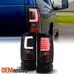 Fit 1994-2001 Dodge Ram 1500 2500 3500 Black Led Tube Tail Lights Replacement. Fixed Price $119.99.