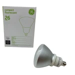 X Ge Indoor Fluorescent Floodlight Bulb Soft Daylight Bright 26W R40 1300 Lum. Fixed Price $22.95.