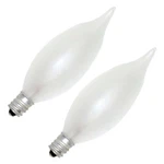 Sylvania 13457-40B10C/F/BL/2PK 120V Decor Torpedo Light Bulb. Fixed Price $14.99.