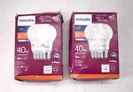 Lot 8 Philips Led A19 Medium Soft White Light 5 Watts Bulbs. Fixed Price $10.50.