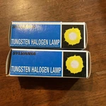 Sylvania Tungsten Halogen Lamp 250Q/CL/DC Ess 250W 120V 58720-3 Lot Of 2(NIB). Fixed Price $7.50.