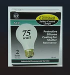 Halco 6142 A19RS75/CS 75W 130V Safety Coated Bulbs Shatter Resistant 2/PACK. Fixed Price $7.95.