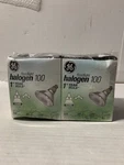 Standard 100 Watt Par 38 Floodlight 1500 Lumen Halogen 2 Bulbs-box Damag. Fixed Price $25.99.