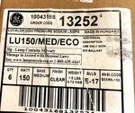 Box Of 6 Ge LU150/MED/ECO 150W High Pressure Sodium S55, E17, Clear,medium Base. Fixed Price $34.50.
