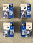 Sylvania Halospot Par Capsylite 50W Halogen 2.5 Inch 120V 550 Lumes Pack Of 4. Fixed Price $55.00.