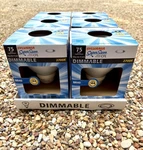 6 Pack Sylvania Super Saver 75W Cfl BR40 Dimmable Bulbs. Fixed Price $28.00.