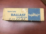 Lot Of General Electric 8G3869W Fluorescent Lamp Trigger Start Ballast. Fixed Price $45.00.