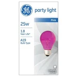 Ge Lighting Pink A19 Classic, 25 Watt 200 Lumen Specialty Bulb Great For. Fixed Price $11.77.