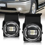 Led Fog Lights W/ Drl & Turn Signal For 2003-06 Gmc Sierra 1500-3500, Pair. Fixed Price $73.00.