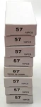 Lot Of 8 Boxes 10 Cec 57 Miniature Lamps 14 Volt 3.36 Watt BA9S Base. Fixed Price $29.99.