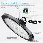 Thelux 6PACK Super Bright 200W Led High Bay Light With 30000LM. Fixed Price $269.98.