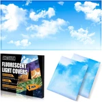 Angsylth 2 Pcs Fluorescent Covers - 4 X Feet For Ceiling Lights,. Fixed Price $14.92.