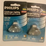 Philips 20W Replacement Bright White 3.5W Led GU4/MR11 12V Indoor Landscape Bulb. Fixed Price $7.00.