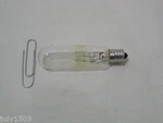 (1) New Ge 15T6 140 Volt Watt Clear Tube Light Bulb Candelabra. Fixed Price $12.90.
