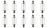 Cec Industries #6451 Bulbs, 12 V, 15 W, SV8.5-8 Base, T-4.625 Shape (box Of 10). Fixed Price $22.55.