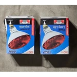 Pack Feit Electric 100W Red BR38 Flood Light Outdoor Security Bulb 120V New. Fixed Price $25.00.