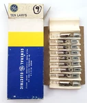 Lot Of 9 General Electric 24E1 Vintage Miniature Lamps Volt 8.4 Watt T2. Fixed Price $13.99.