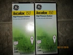Lot Of New 26429 Ge Lucalox 150 High Pressure Sodium Bulbs 16000 Lumens. Fixed Price $29.99.