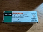 Sylvania 150W 150Q/CL/DC (etc) Halogen Light Bulb Bayonet Base 58741. Fixed Price $9.98.