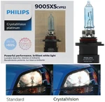 Philips Crystal Vision Platinum 9005XS 65W Two Bulbs Head Light Replacement Lamp. Fixed Price $43.70.