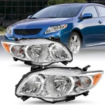 Headlight Assembly Fit With 2009 2010 Toyota Corolla Sedan 4-DOOR Headlamp Chor. Fixed Price $129.99.