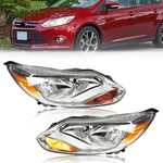 Headlight Assembly Compatible With Fo-rd Focus 2012-2014, Bulbs Included Dr.... Fixed Price $221.32.