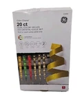 Ge Choice Dual White / Multi-color 20 Ct Led Icicle Lights 1295992. Fixed Price $59.99.