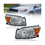 Headlights Assembly Compatible With 2006-2009 Toyota RAV4 4-DOOR Halogen Only.... Fixed Price $136.30.