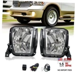 Fog Lights Assembly Compatible With 2013-2018 Dodge 2013-2021 Ram 1500 Halogen. Fixed Price $54.84.