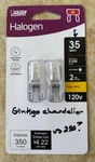 New Feit Electric Halogen 35W 120V Warm White GY6.35 Base Dimmable - Bulbs. Fixed Price $11.99.