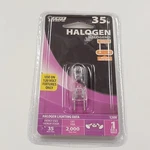 Feit Watt Lightning Data Clear Bulb Dimmable BPQ35 GY8.6 Base 120V. Fixed Price $9.95.