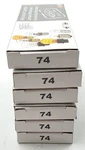 Lot Of 6 Boxes 10 Cec 74 Miniature Lamps 14V 1.4 Watt Glass Wedge Base. Fixed Price $29.99.