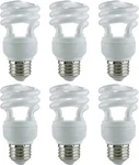 Sunlite SMS9/41K 9W T2 Mini Spiral Cfl Light Bulb E26 Base Cool White - 6PK. Fixed Price $32.76.
