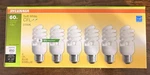 Sylvania Soft White 60 Replacement Cfl Light Bulbs Uses 23 Watts/. Fixed Price $19.99.