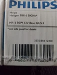 Philips MR16 Halogen Light Bulbs GU5.3 50W 12V 680 Lumens Pack Flood Lamp New. Fixed Price $21.78.