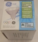 Ge 12V 20W 24 Beam Precise Pin 5000H Constart Color Q20MR16HIR # 77901. Fixed Price $89.95.