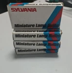 Lot Of 4 Gte Sylvania FB-ML-G5-F Miniature Lamps Light Bulbs. Fixed Price $35.00.