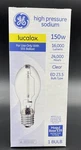 Ge High Pressure Sodium Clear Bulb 150W 16K Lumens New. Fixed Price $12.74.