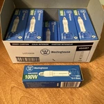 Bulbs Westinghouse 04467 100W Single Ended Halogen T-4, Clear, E-11 Base. Fixed Price $89.99.