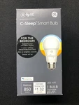44303 Ge C-sleep 60-WATT Eq A19 Soft White Dimmable Smart Led Light Bulb. Fixed Price $14.99.
