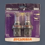 Sylvania 9004 Xtravision XV.BP2 Halogen Headlight Pair Set Bulbs. Fixed Price $12.99.