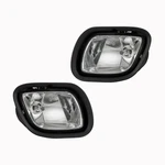 Chrome Fog Lamp Lights White Color Pair Fit For 2008-2017 Freightliner Cascadia. Fixed Price $37.99.