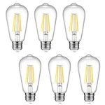 Ascher Dimmable Vintage Led Edison Bulbs, 6W, Equivalent 60W, 700LM, Warm Whi.... Fixed Price $23.70.