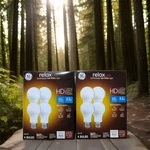 Ge Relax Led Comfortable Soft White (8) Hd Light Bulbs 60 Watt Dimmable A19. Fixed Price $9.95.