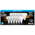 Feit Electric BR30DM/950CA Reflector Led Bulb, 650 Lumens, 5000K, Pack Of 12. Fixed Price $59.99.
